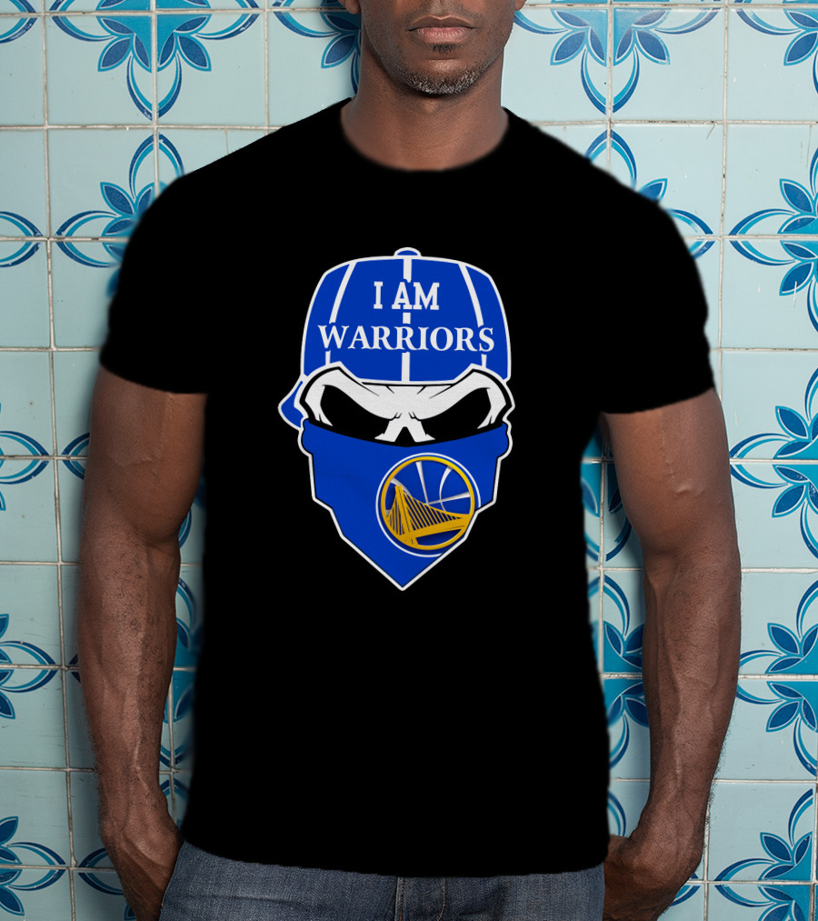 I Am Warriors Golden State Skull T-Shirt
