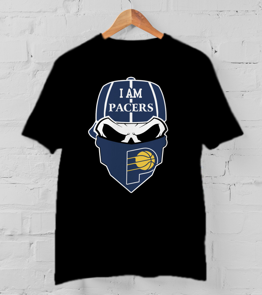 I Am Pacers Skull Indiana Pacers T-Shirt