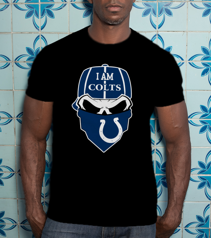 I Am Colts Skull Facemask Indianapolis Colts T-Shirt