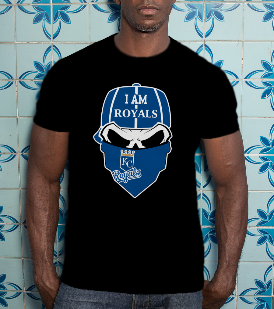 I Am Royals Kansas City Royals Skull Kc T-Shirt