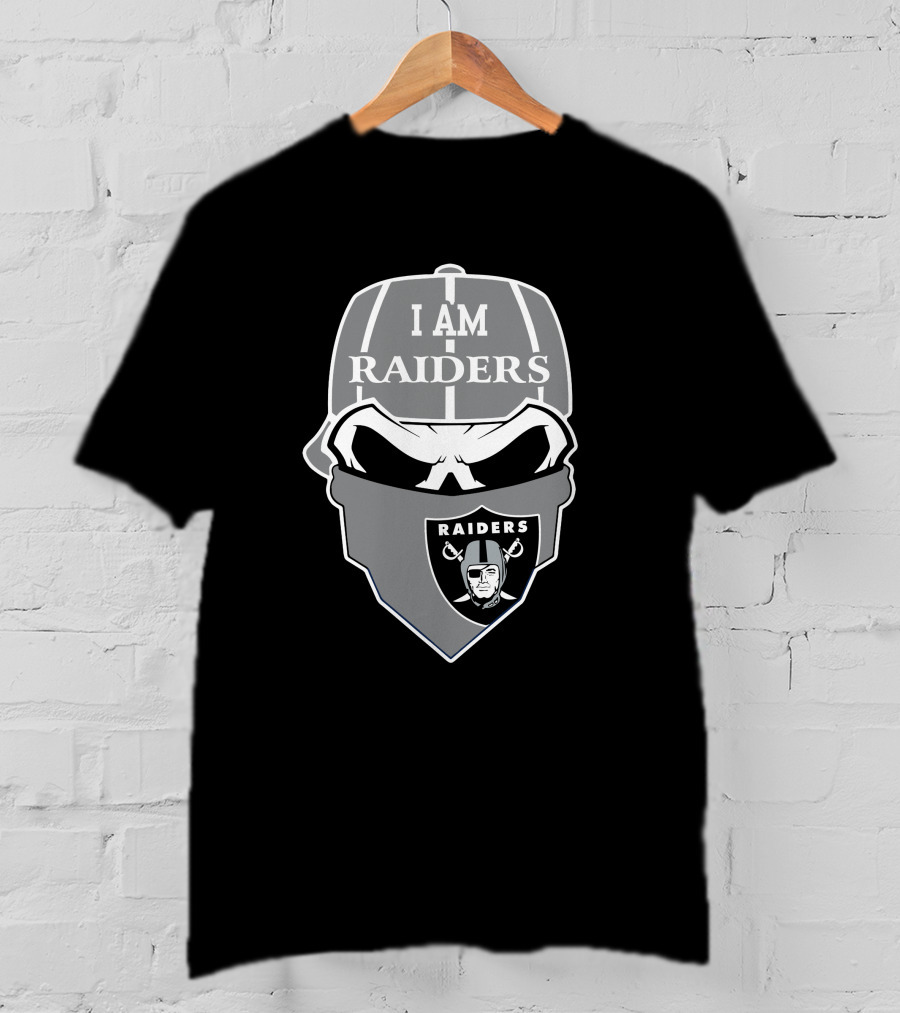 I Am Raiders Skull Raiders T-Shirt