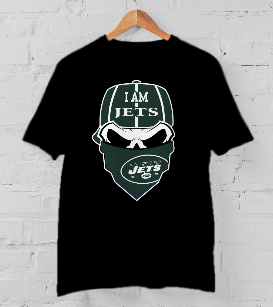 I Am Jets Skull New York Jets T-Shirt