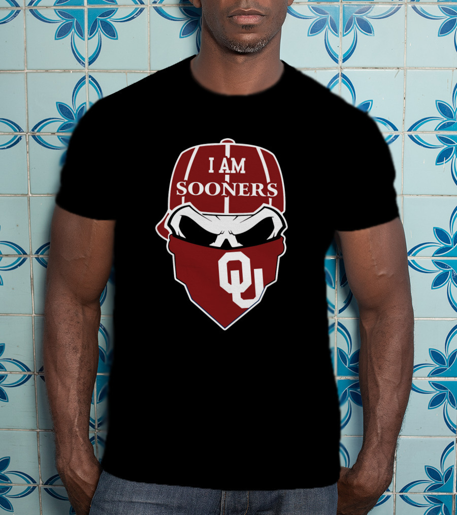 I Am Oklahoma Sooners Skull Ou T-Shirt