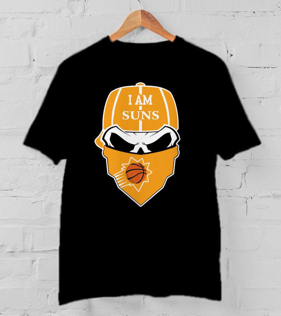 I Am Suns Phoenix Suns Skull Basketball T-Shirt