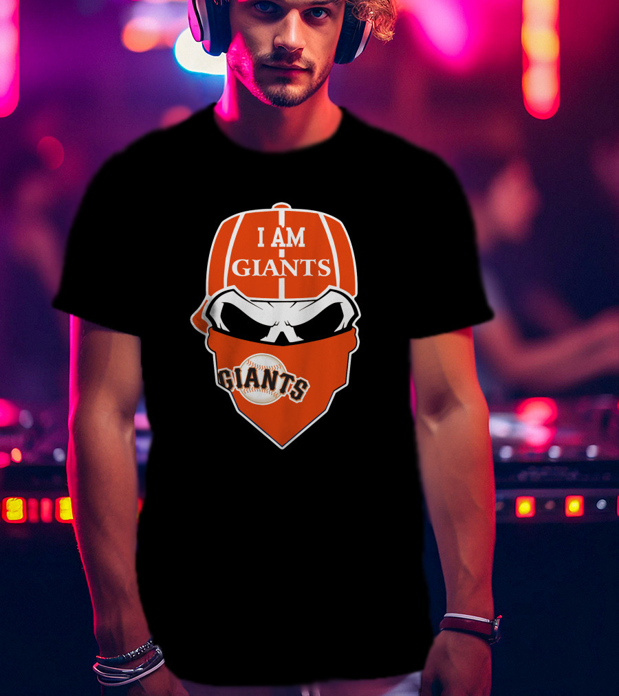 San Francisco Giants Skull I Am Giants T-Shirt