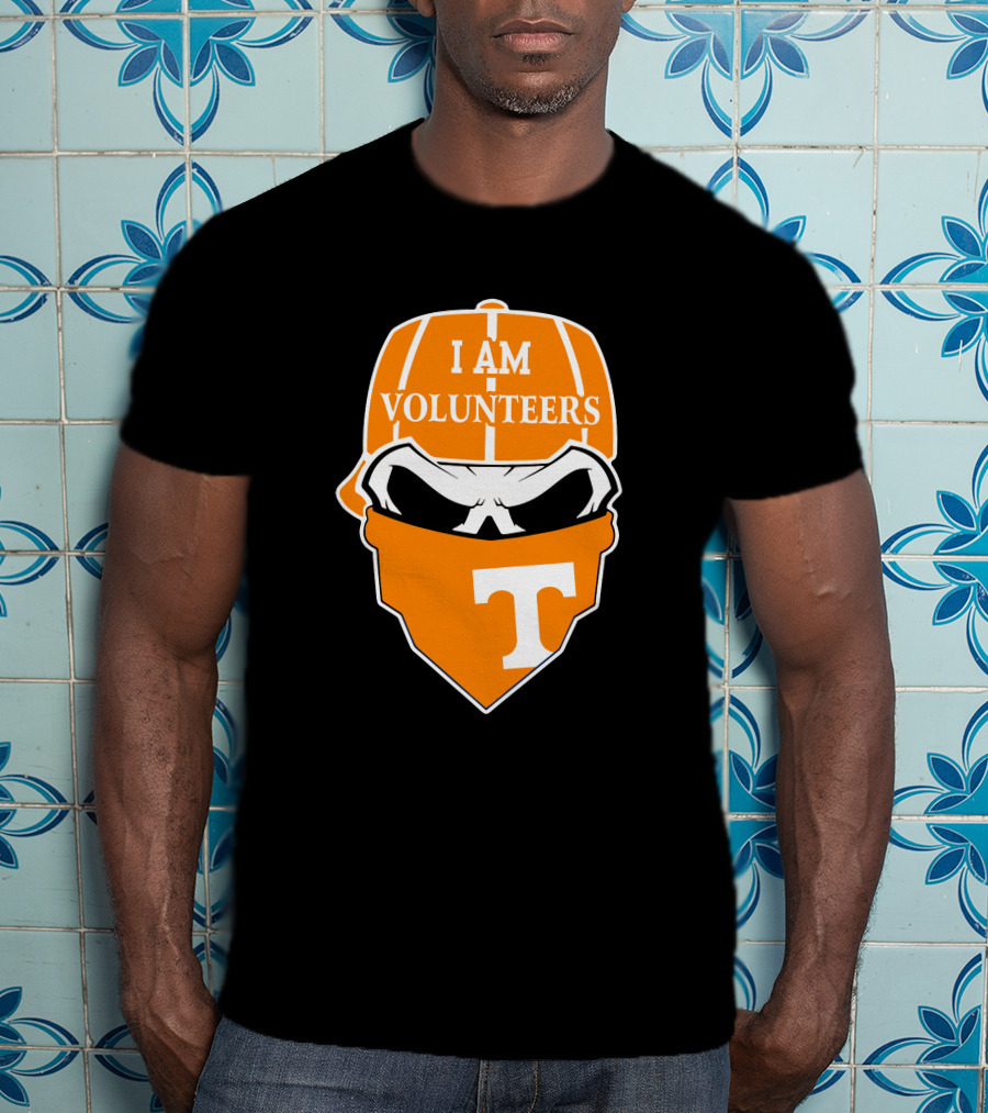 Tennessee Volunteers Skull I Am Volunteers T T-Shirt