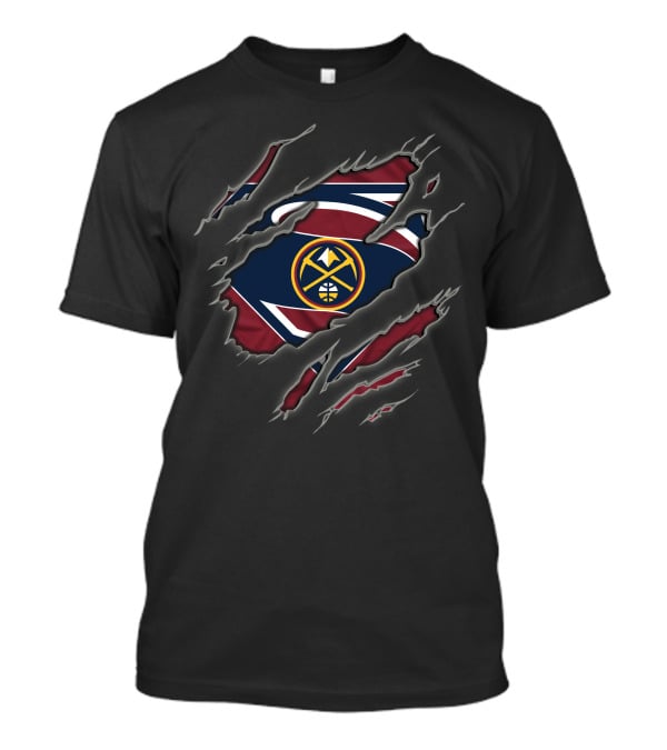 Denver Nuggets Superman Inspired T-Shirt