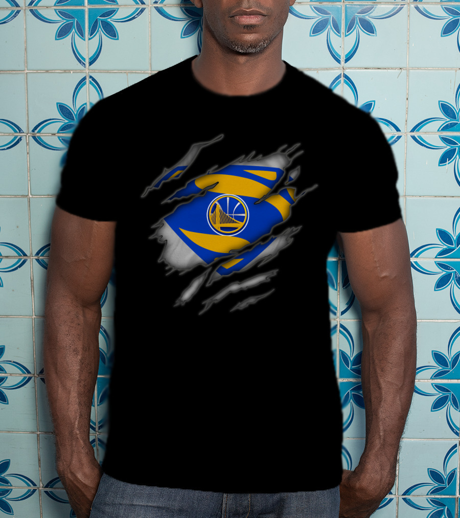 Golden State Warriors Iconic Superman T-Shirt