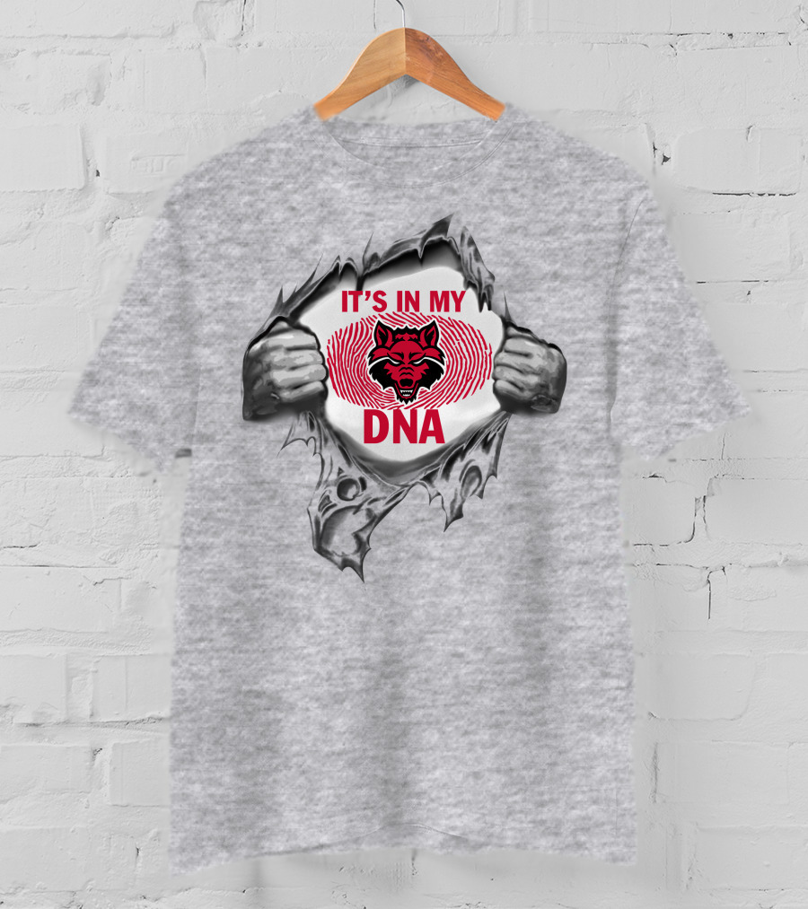It's In My Dna Arkansas State Red Wolves T-Shirt