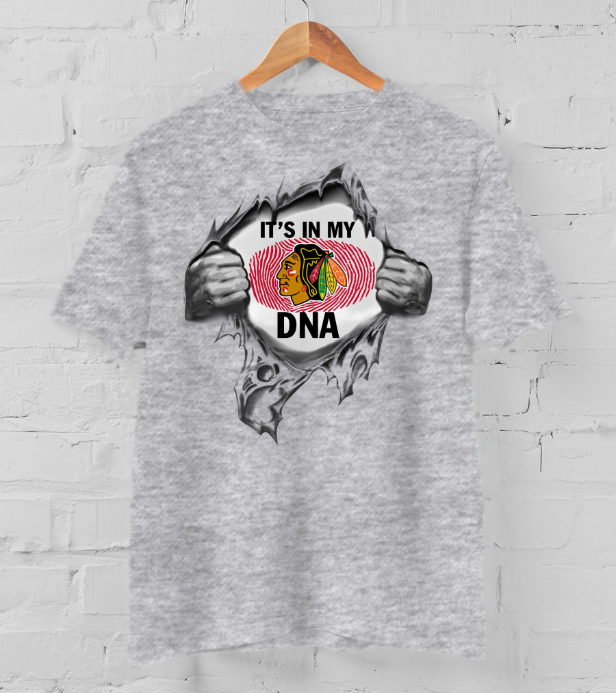 It's In My Dna Chicago Blackhawks T-Shirt