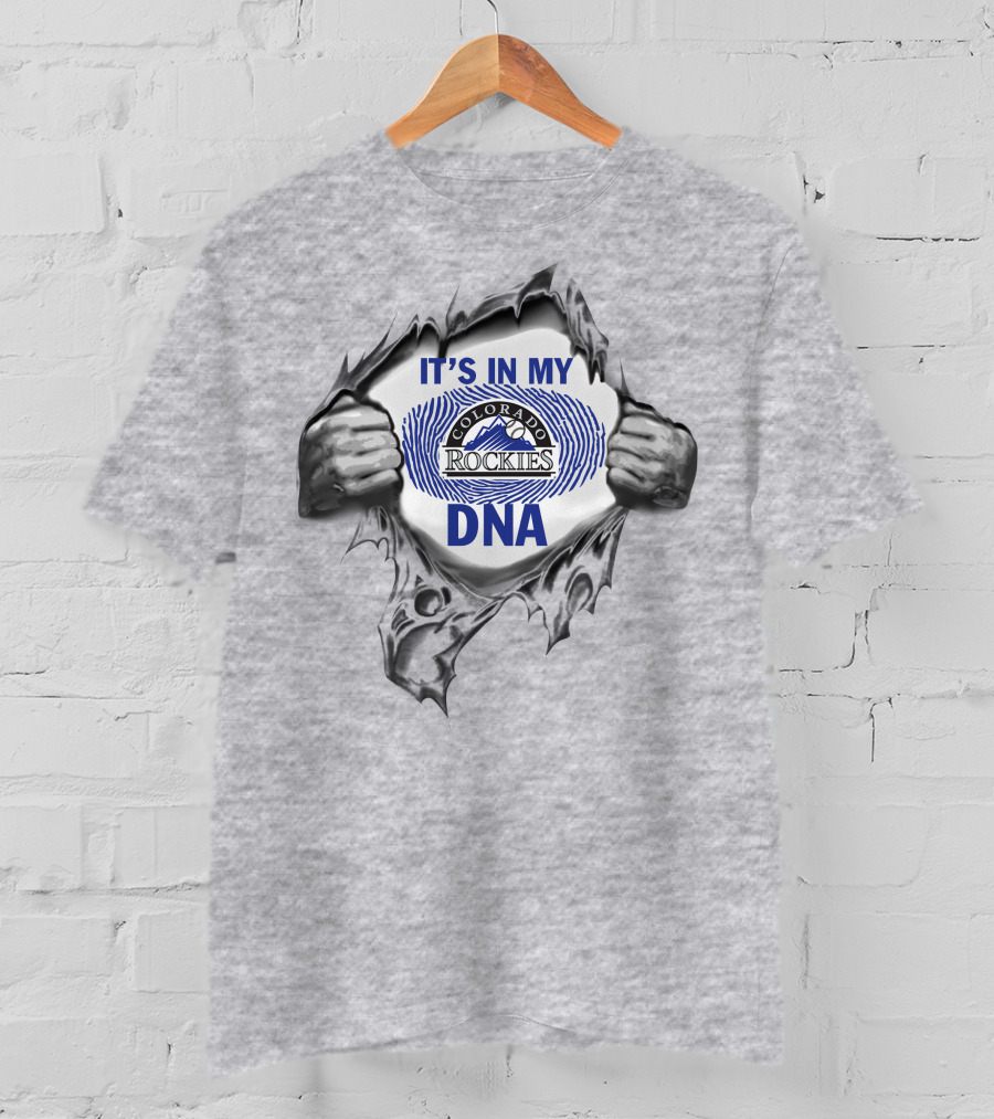 It's In My Colorado Rockies Dna T-Shirt