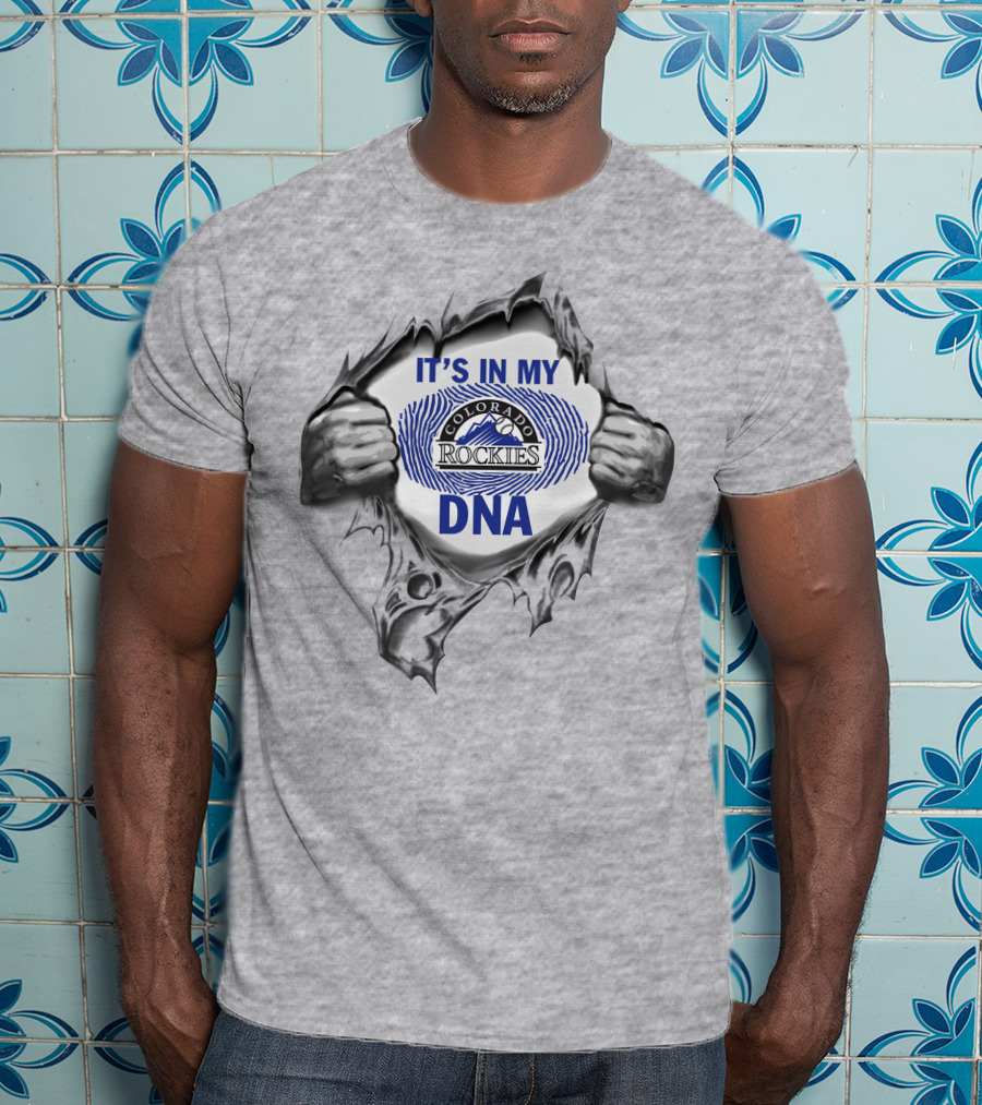 It's In My Colorado Rockies Dna T-Shirt
