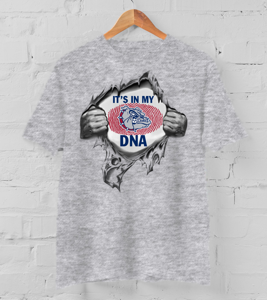 It's In My Dna Gonzaga Bulldogs T-Shirt