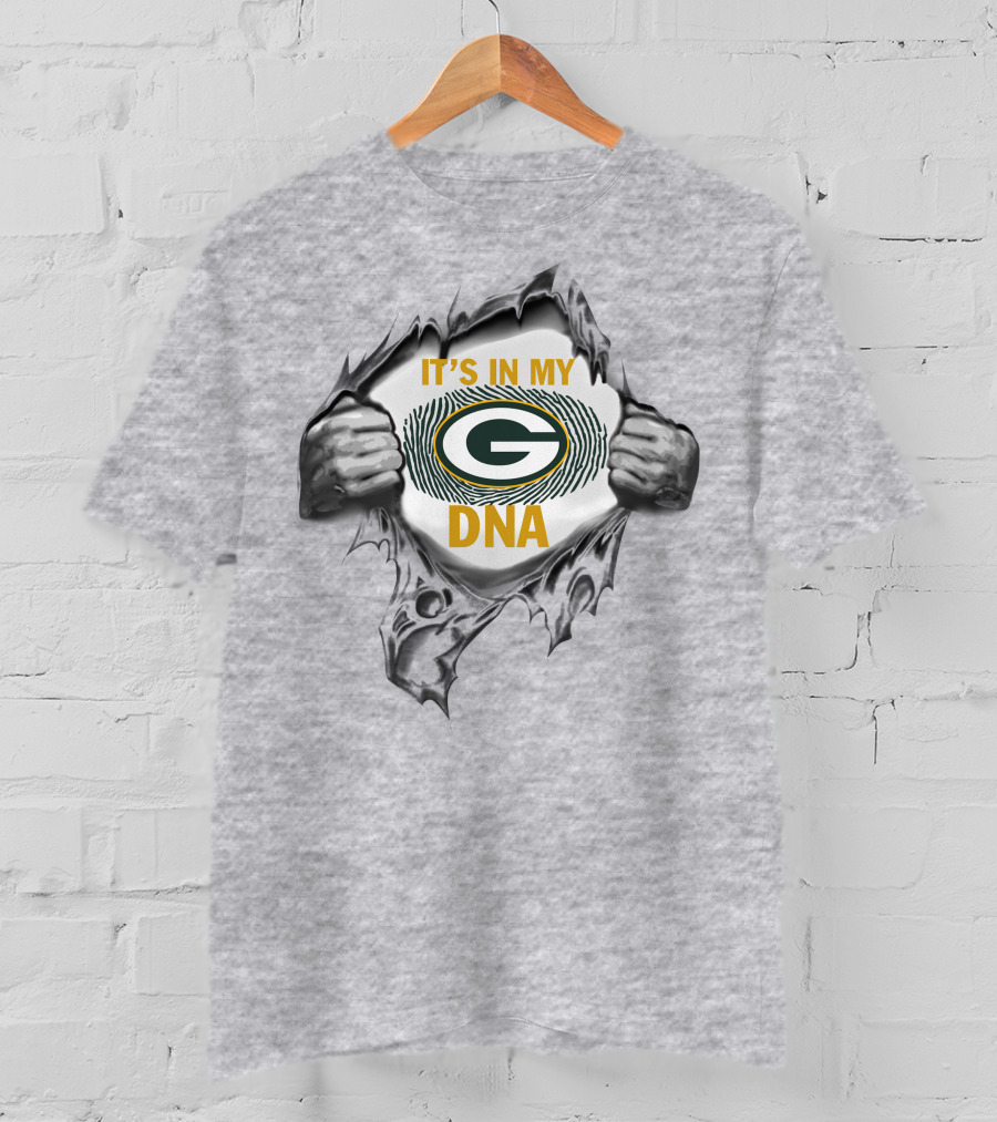 It's In My Green Bay Packers Dna T-Shirt