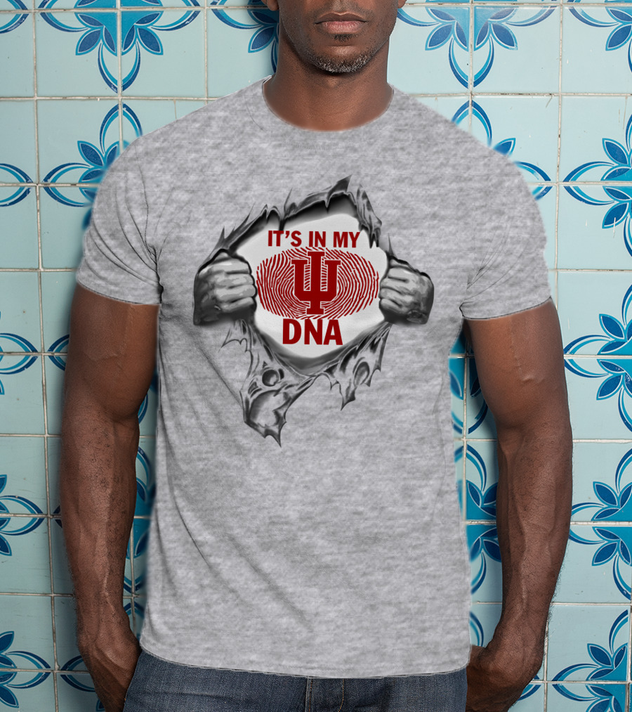 It's In My Indiana Hoosiers Dna T-Shirt