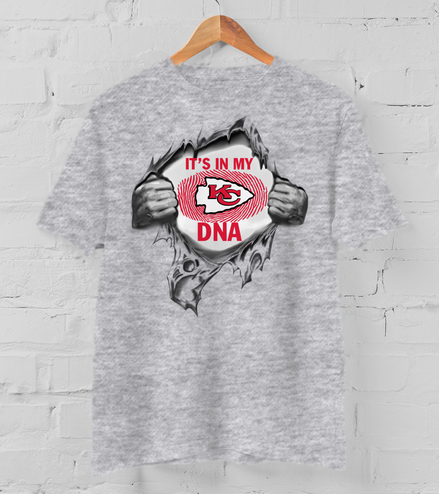 It's In My Kansas City Chiefs Dna T-Shirt