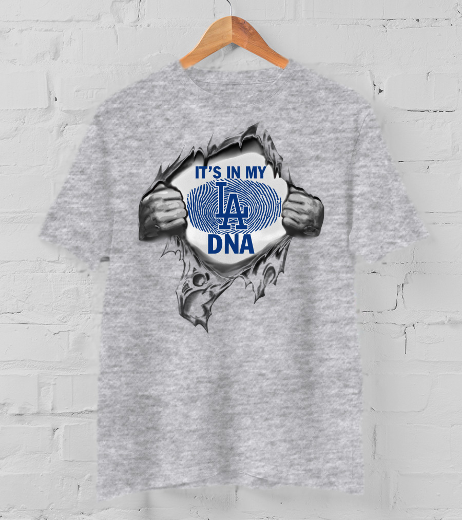 It's In My Los Angeles Dodgers Dna T-Shirt