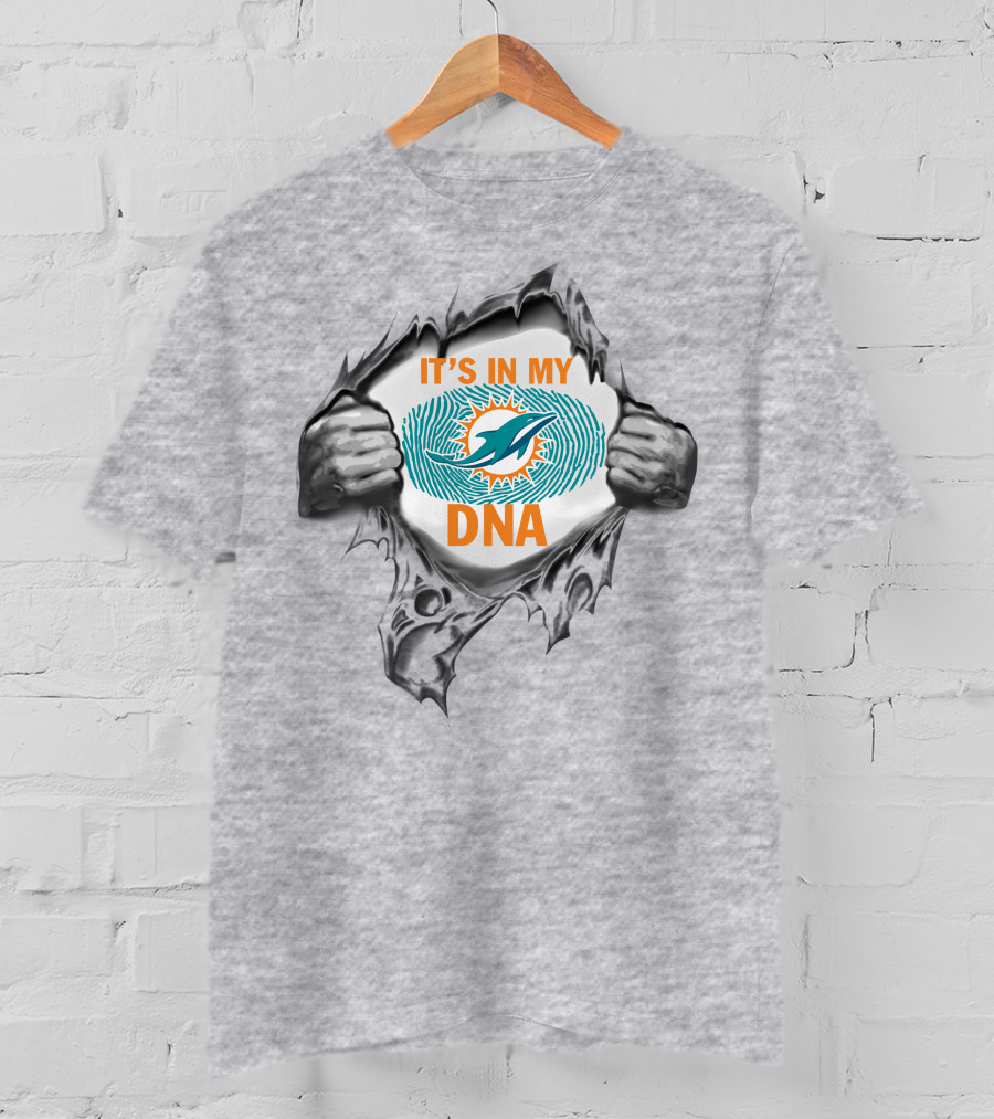 Miami Dolphins It's In My Dna T-Shirt