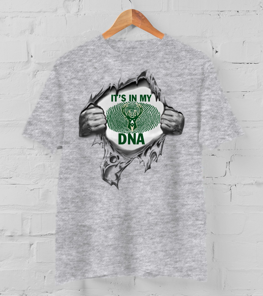 It’s In My Dna Milwaukee Bucks T-Shirt
