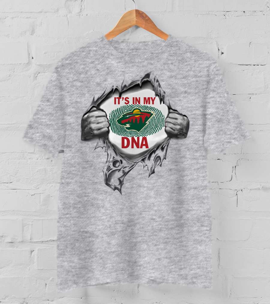 It's In My Minnesota Wild Dna T-Shirt