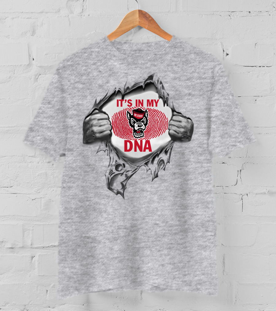 It's In My Dna Nc State Wolfpack T-Shirt