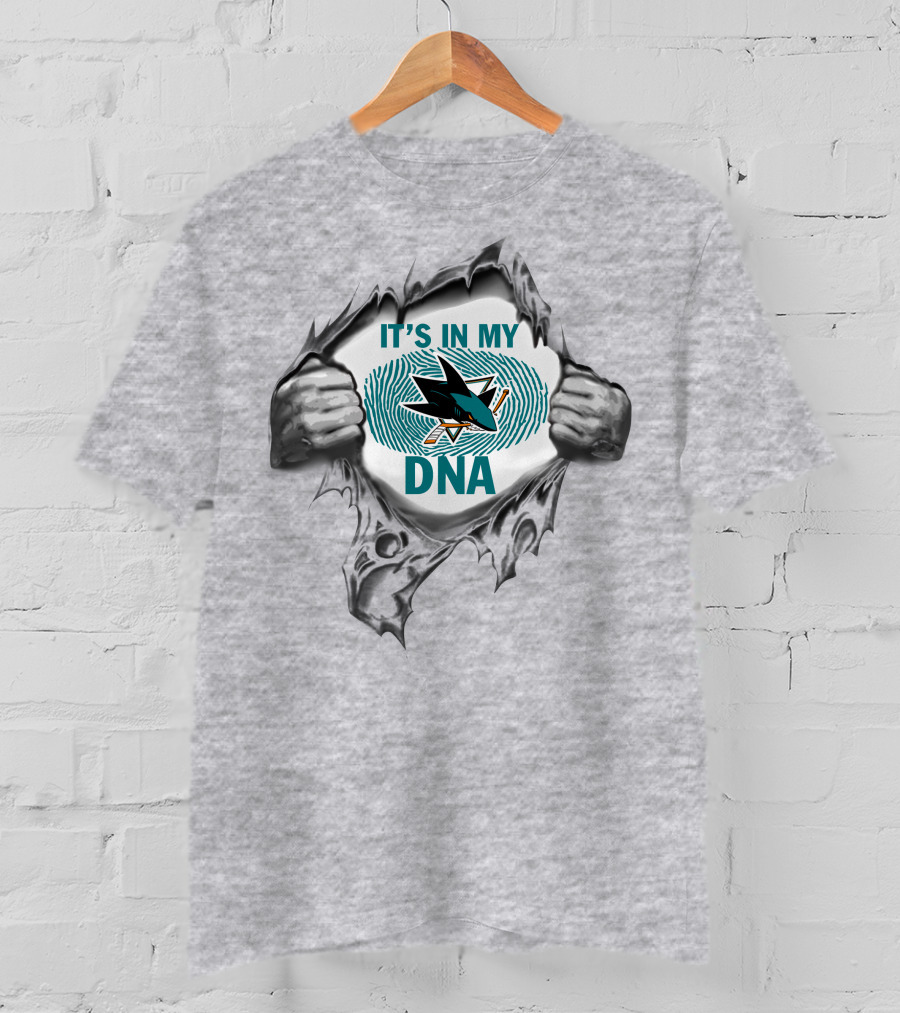 It's In My Dna San Jose Sharks T-Shirt