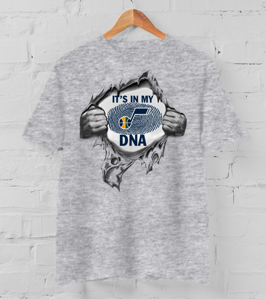 It's In My Dna Utah Jazz T-Shirt