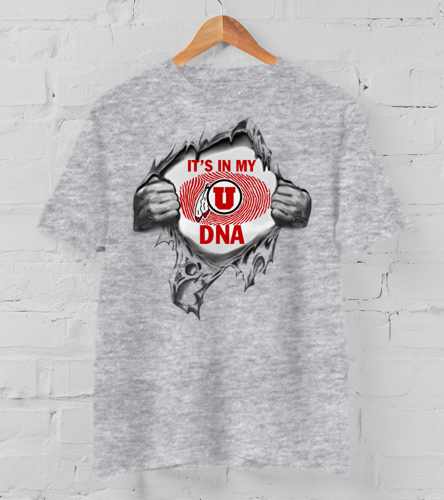 It's In My Utah Utes Dna T-Shirt