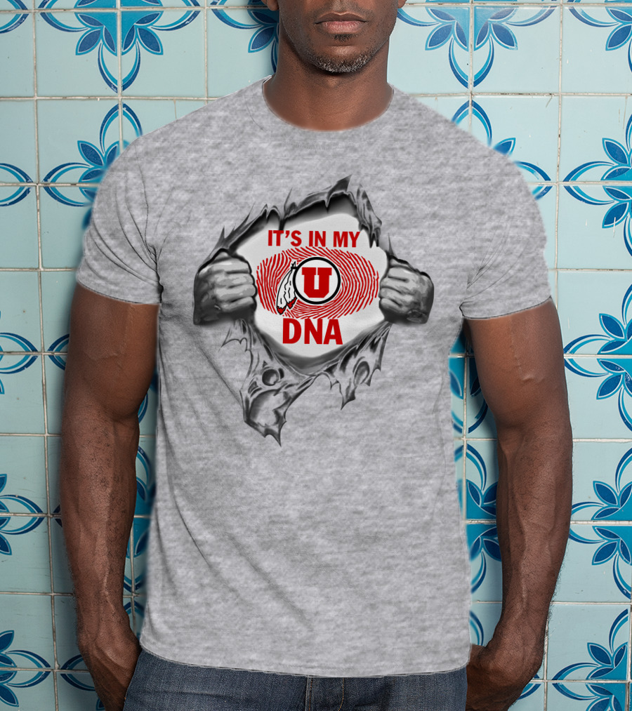 It's In My Utah Utes Dna T-Shirt