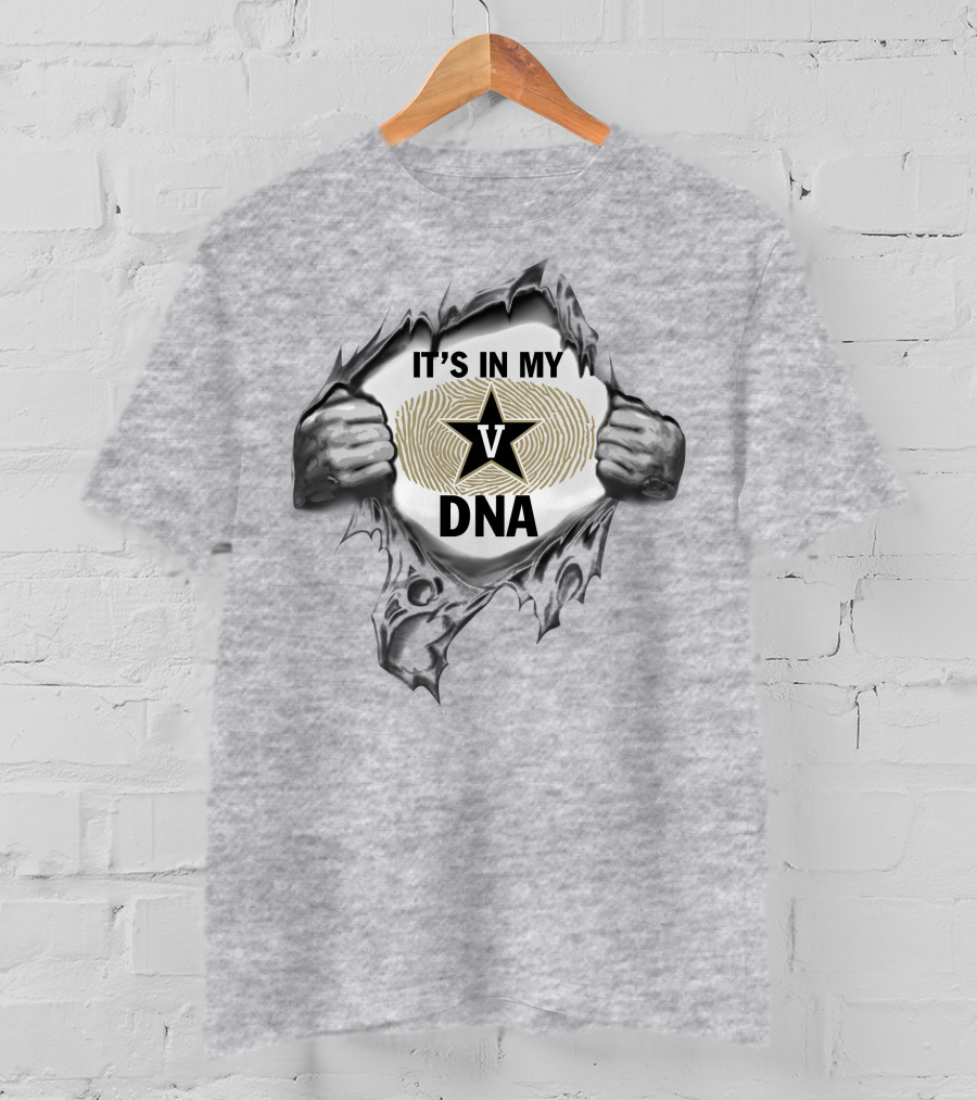 It's In My Vanderbilt Commodores Dna T-Shirt