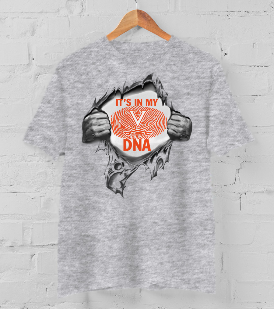 It's In My Virginia Cavaliers Dna T-Shirt