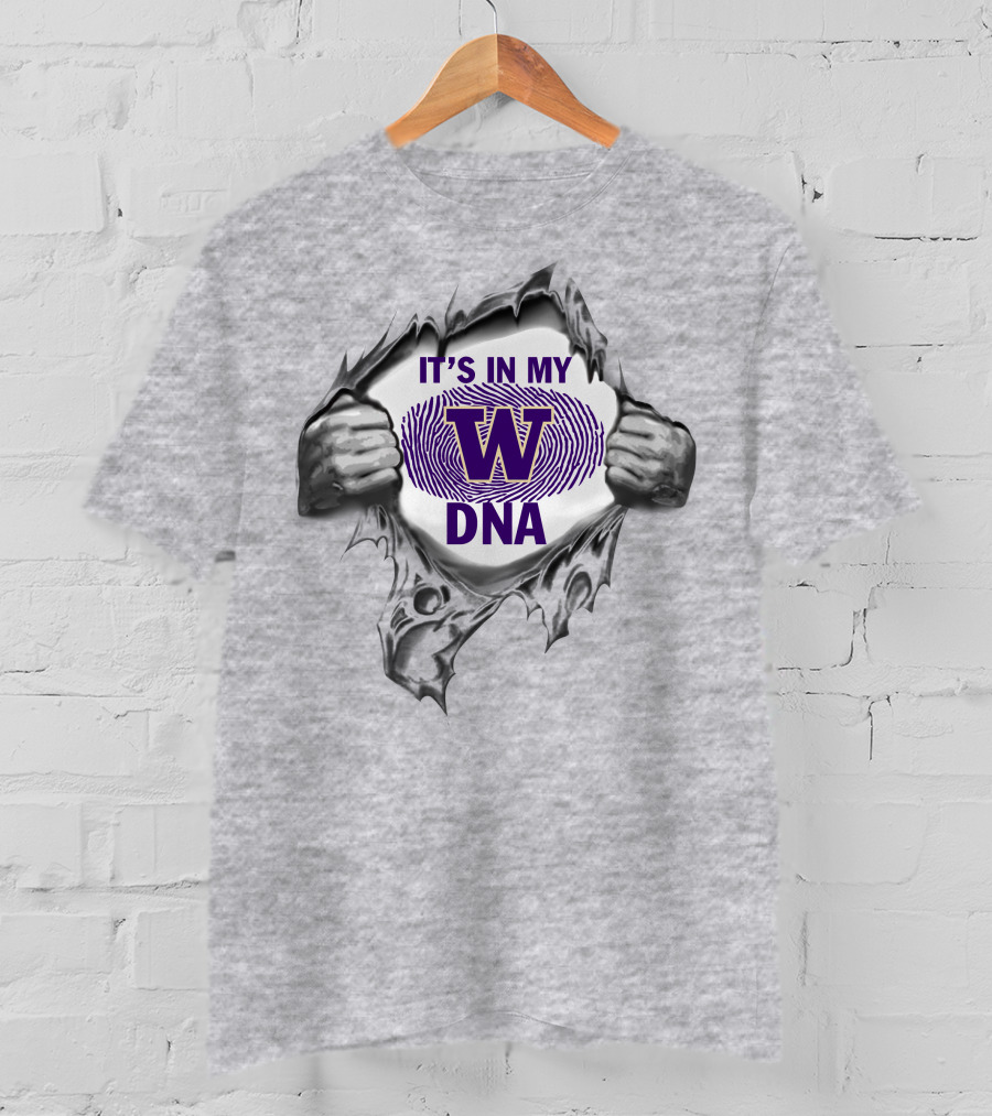 It's In My Dna W Washington Huskies T-Shirt