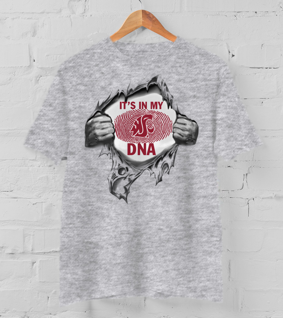 It's In My Washington State Cougars Dna T-Shirt