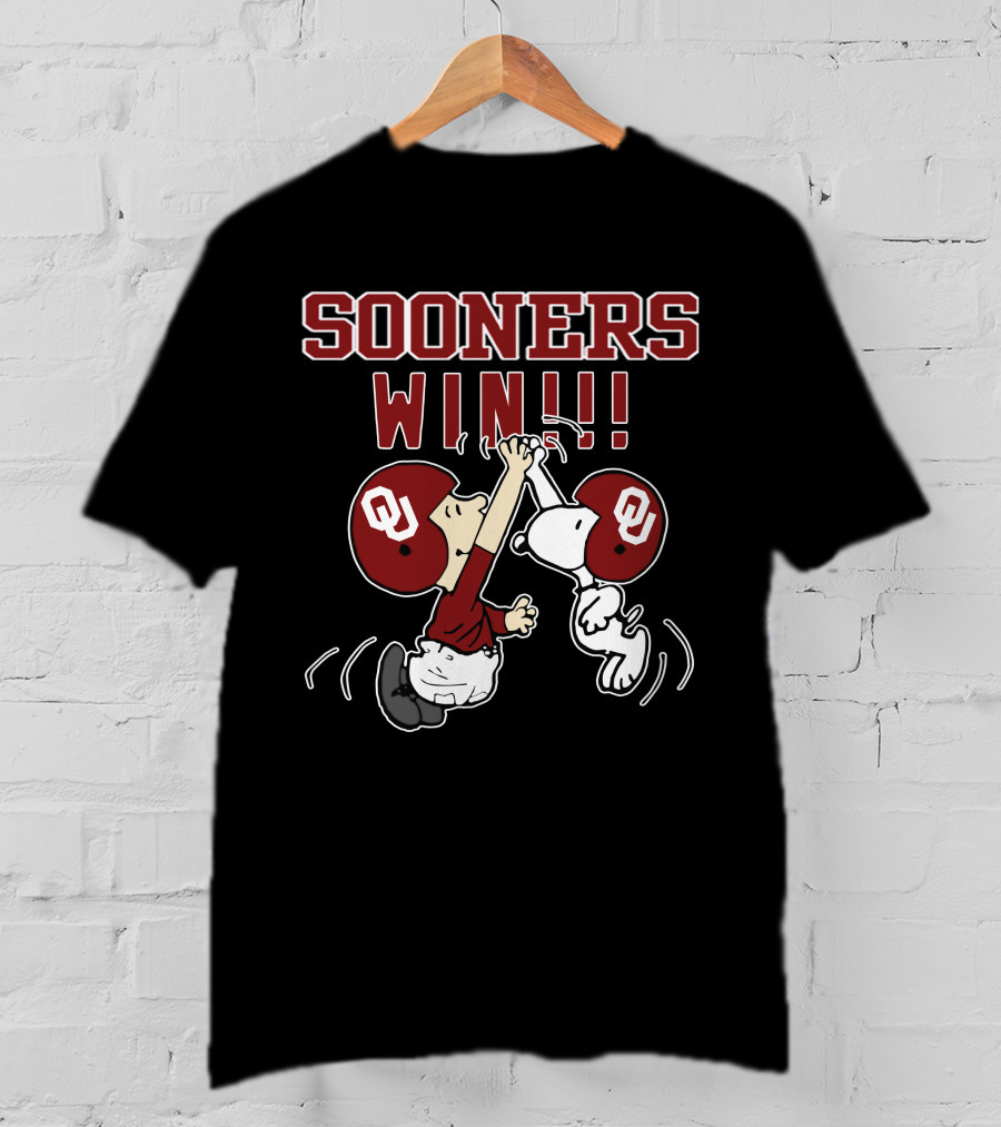 Sooners Win Ou Team Celebration T-Shirt