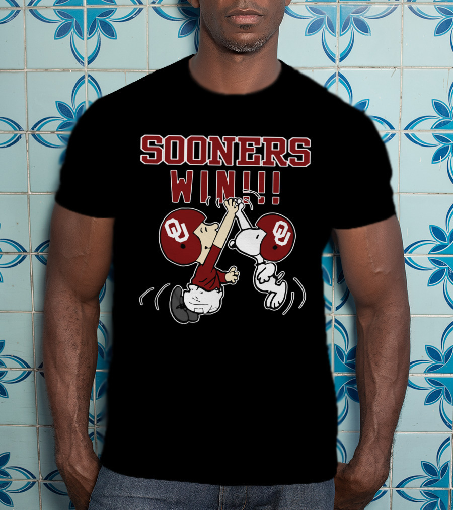 Sooners Win Ou Team Celebration T-Shirt