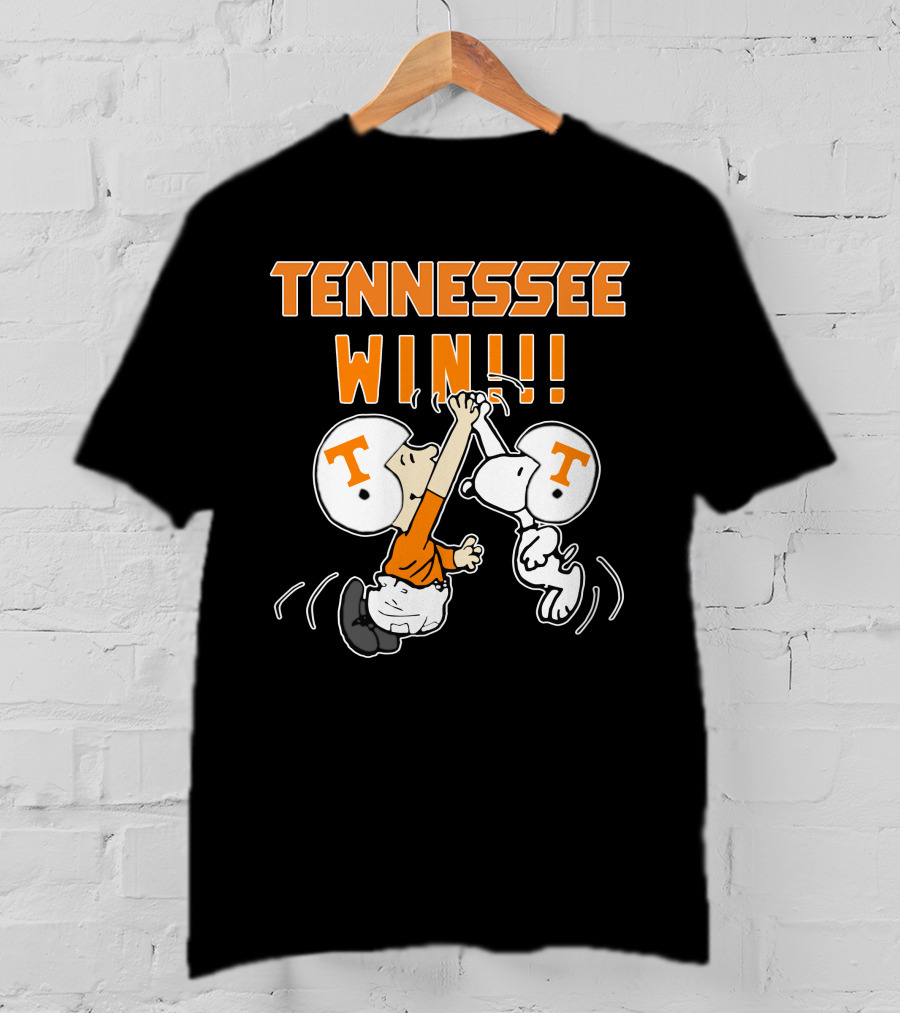 Tennessee Win High-Five Celebration With T Helmets T-Shirt