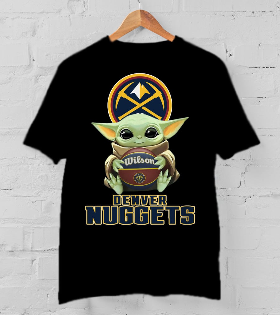 Denver Nuggets Baby Yoda Wilson Basketball T-Shirt