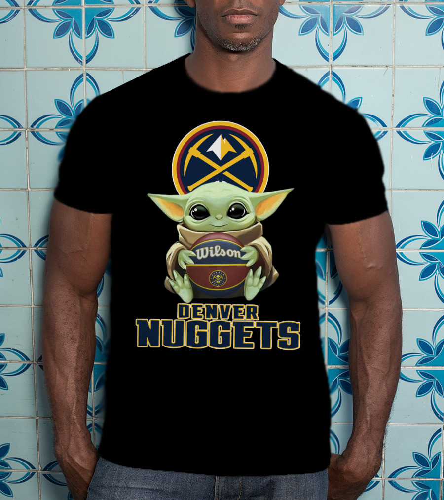 Denver Nuggets Baby Yoda Wilson Basketball T-Shirt