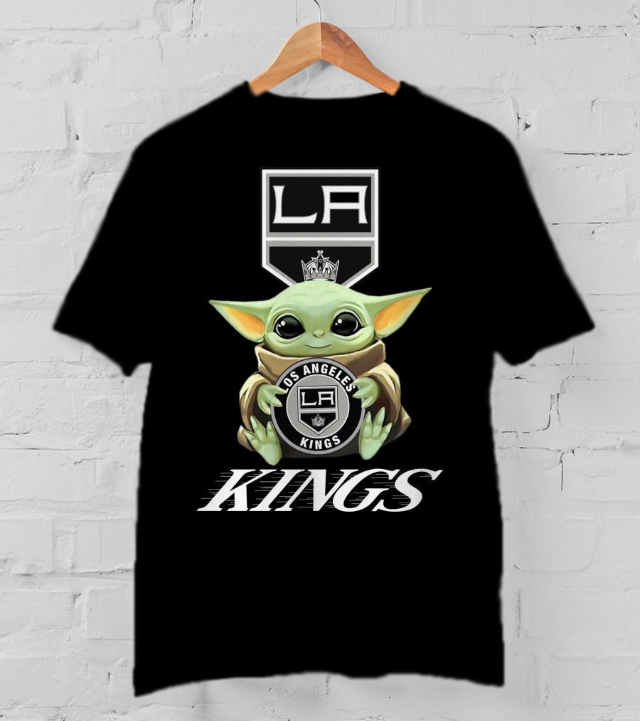 Los Angeles Kings Baby Yoda La Kings T-Shirt