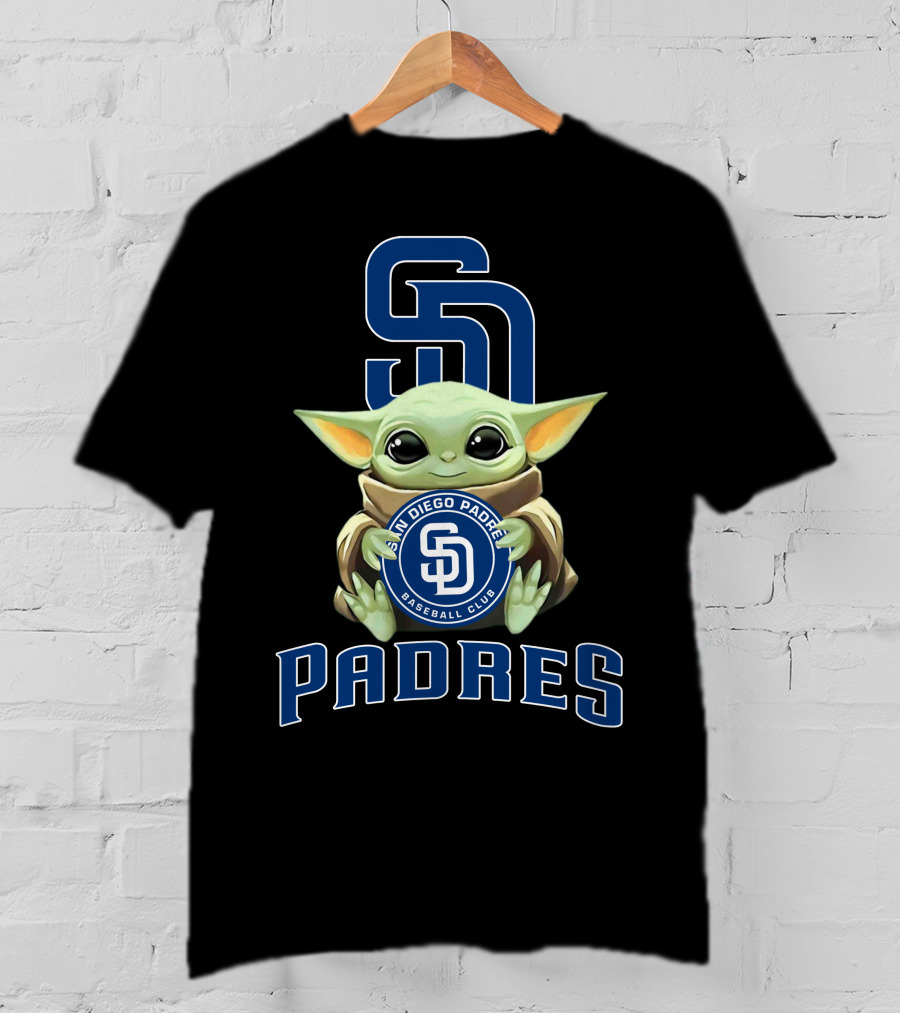 San Diego Padres Baby Yoda Baseball Club T-Shirt