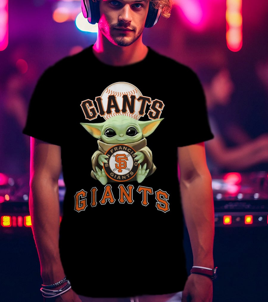 San Francisco Giants Baby Yoda Giants Baseball T-Shirt
