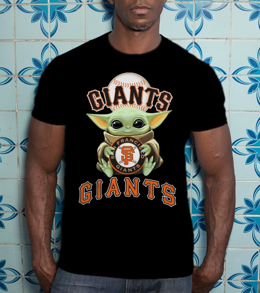San Francisco Giants Baby Yoda Giants Baseball T-Shirt