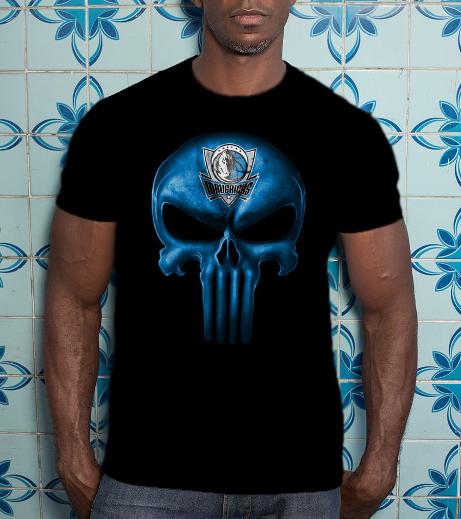 Dallas Mavericks Skull T-Shirt