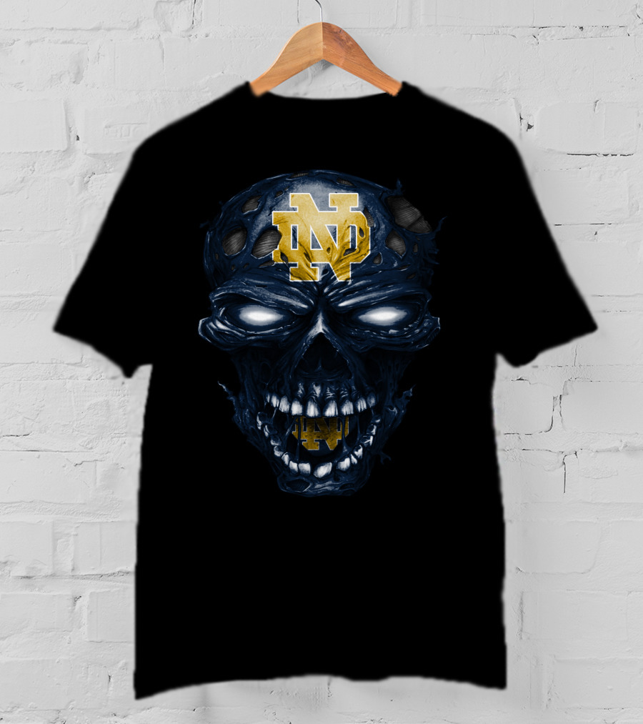 Notre Dame Fighting Irish Nd Skull T-Shirt