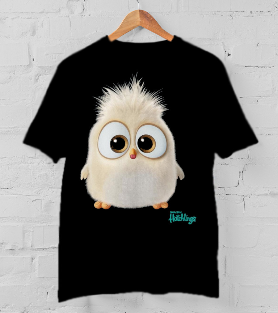 Angry Birds Hatchlings Cute Fuzzy Character T-Shirt
