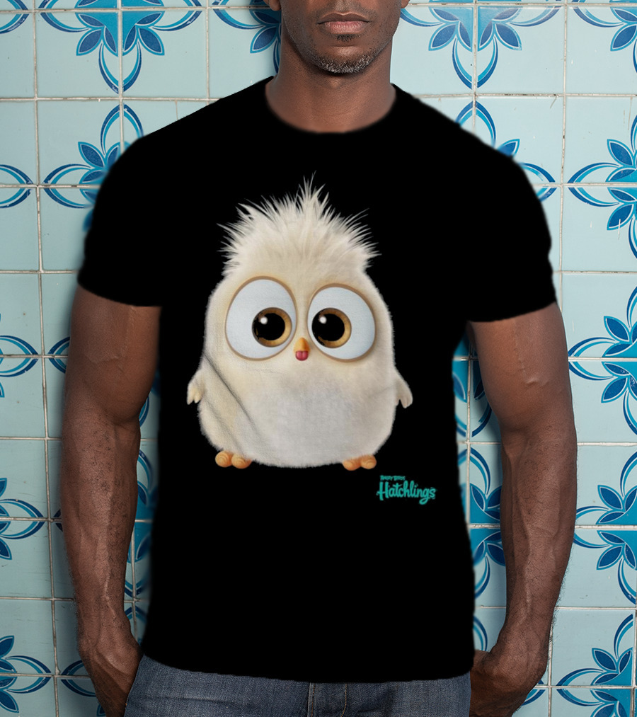 Angry Birds Hatchlings Cute Fuzzy Character T-Shirt