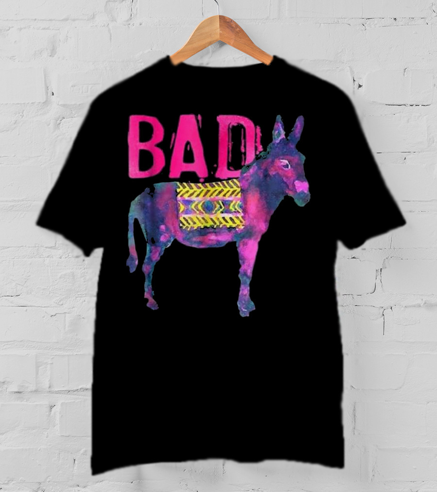 BAD Donkey Neon Abstract T-Shirt