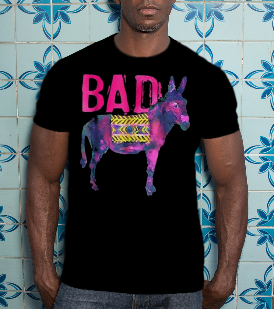 BAD Donkey Neon Abstract T-Shirt