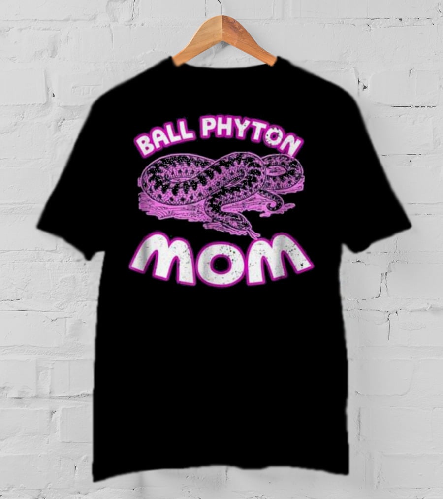 Ball Phyton Mom Snake T-Shirt