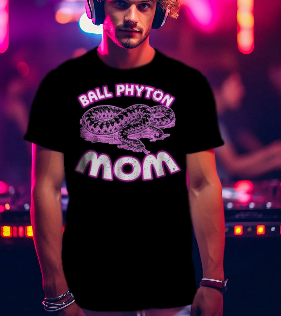 Ball Phyton Mom Snake T-Shirt